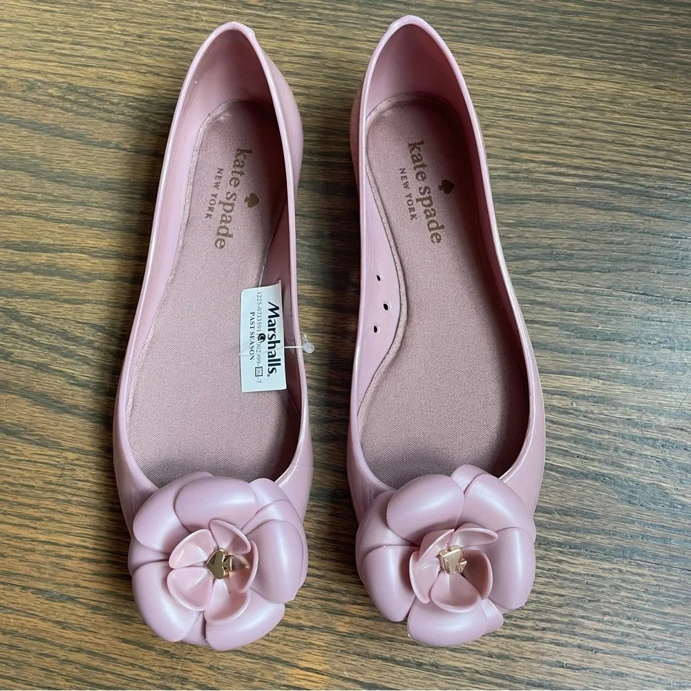 NWT Kate Spade New York Jelly Ballerina Flats size B6